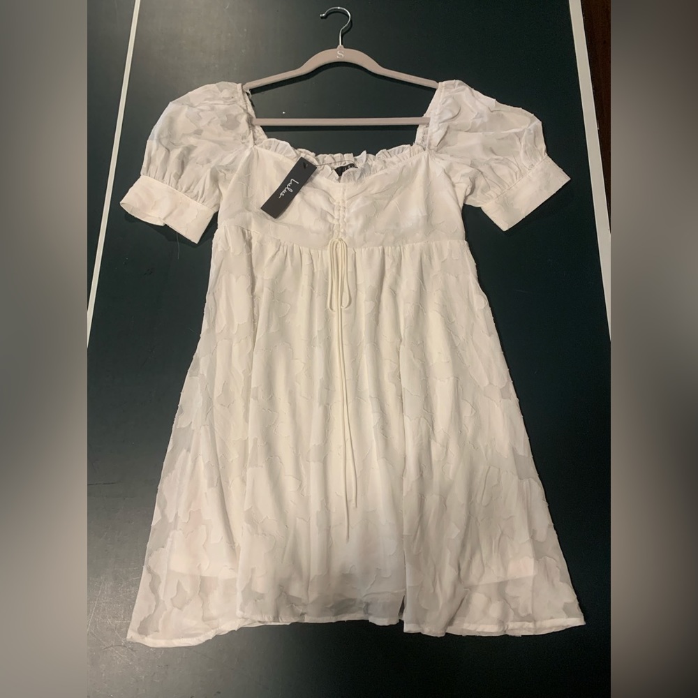 Lulu’s White Mini Dress